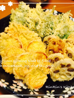 我が家の備忘録☆野菜の天婦羅-レシピのメイン写真