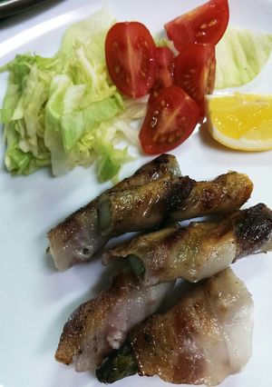 アスパラの豚肉ばら巻き巻き＼(^-^)／-レシピのメイン写真