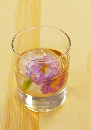【ゆきポン デカまる氷】花ロック-レシピのメイン写真