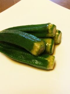 作り置き オクラ麺つゆ漬け-レシピのメイン写真