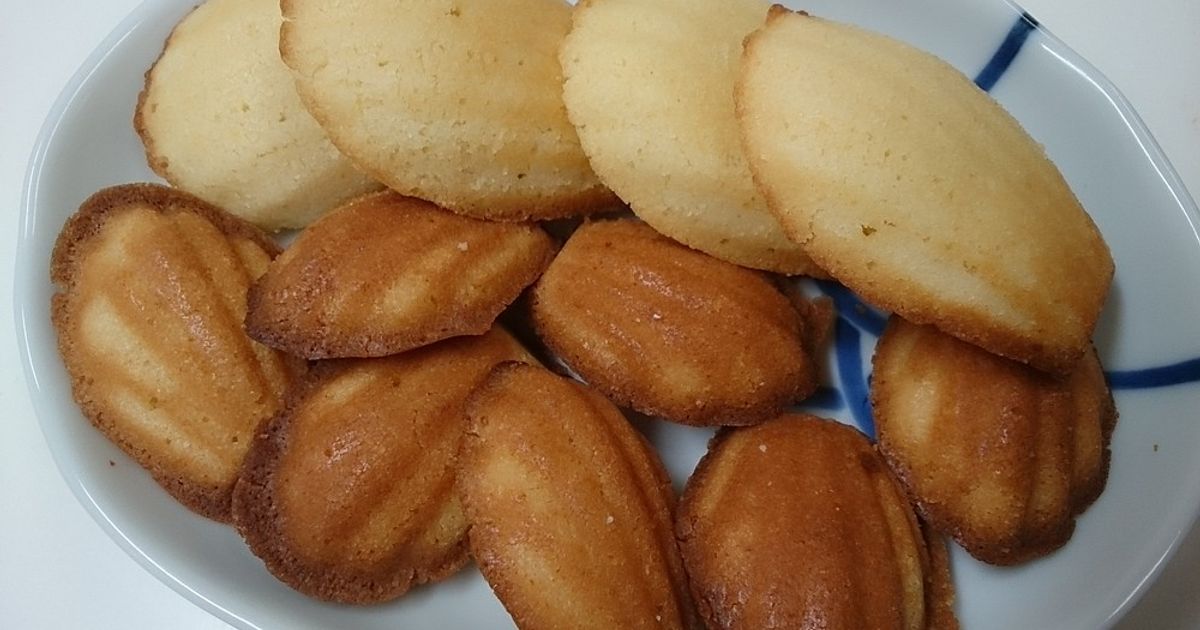 超簡単マドレーヌ（レモン味） by Kat☆Freak 【クックパッド】 簡単