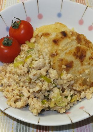 ジューシー大根ステーキのごま肉味噌添え-レシピのメイン写真