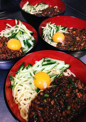 美味しい甜麺醤でジャージャー麺を作ろう！-レシピのメイン写真