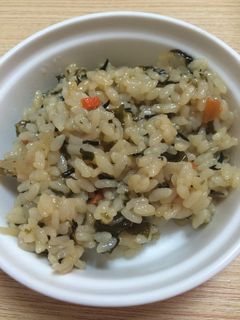 炊き込みご飯☆圧力鍋〜余り物〜離乳食〜-レシピのメイン写真