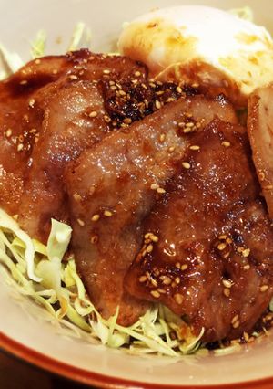 タレが決め手☆キャベツたっぷりの豚丼-レシピのメイン写真