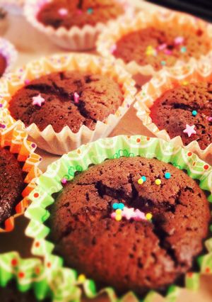 生チョコのカップケーキ-レシピのメイン写真