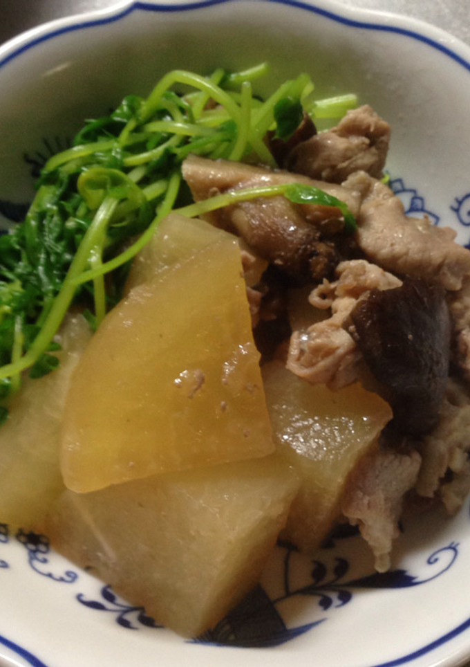 大根と豚肉の煮物-レシピのメイン写真