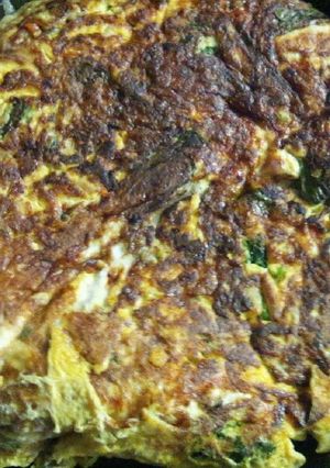 切り干し大根の煮物でスパニッシュオムレツ-レシピのメイン写真