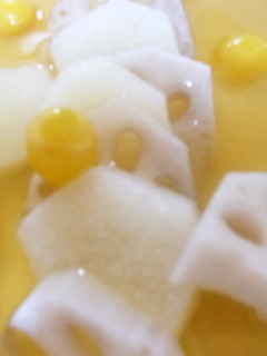 レンコンと山芋のあんかけ 簡単-レシピのメイン写真