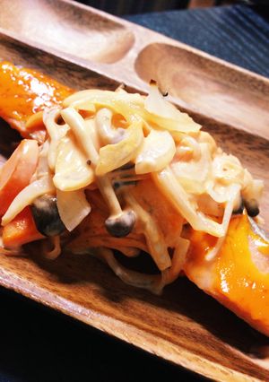 鮭のオーロラソース焼き-レシピのメイン写真