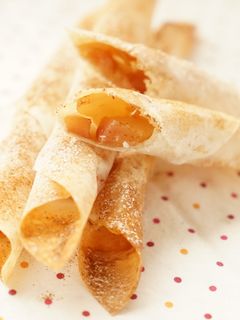 りんごとマシュマロのスティックパイ-レシピのメイン写真