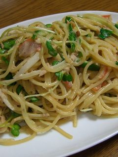 生の白菜で美味しい和風スパゲテイサラダ!-レシピのメイン写真