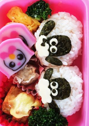 キャラ弁♡ひつじのショーン-レシピのメイン写真