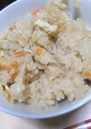 めんつゆで！炊き込み御飯-レシピのメイン写真