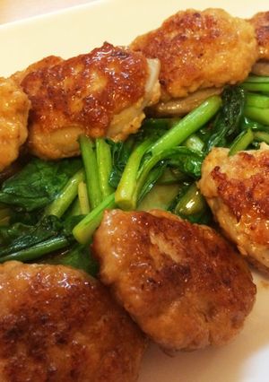 れんこん鶏つくねサンド-レシピのメイン写真