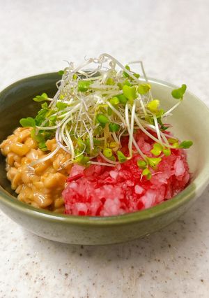 血管の健康維持に♪酢玉ねぎ納豆-レシピのメイン写真