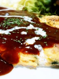 ◆ほうれん草とウインナーのチーズオムレツ-レシピのメイン写真