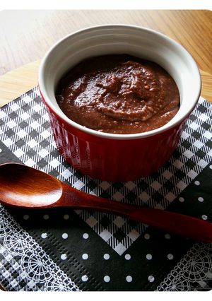 お豆腐チョコ（風）クリーム☆材料４つ♪-レシピのメイン写真