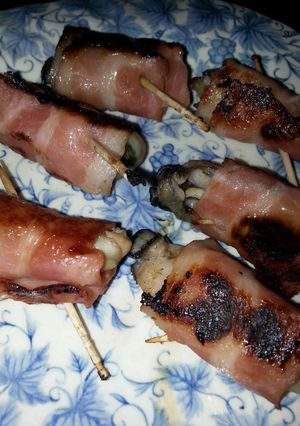 超簡単！牡蠣のベーコン巻き-レシピのメイン写真