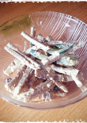ごまごまごぼうサラダ-レシピのメイン写真