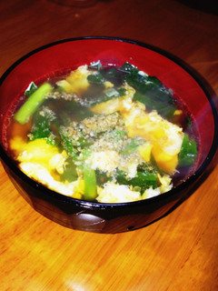ニラ*玉 中華風スープ-レシピのメイン写真