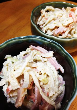 切り干し大根の胡麻ネーズ-レシピのメイン写真