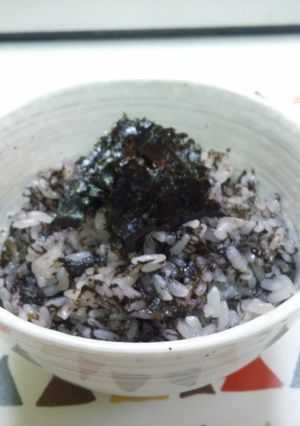 受験生に♪簡単♪ヤミツキ♪海苔ごはん-レシピのメイン写真