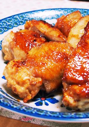 テリッテリ！な鳥手羽の蜂蜜醤油焼き-レシピのメイン写真