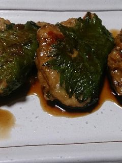 つくねの大葉はさみ焼き-レシピのメイン写真