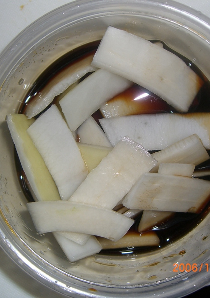 大根の皮で漬物-レシピのメイン写真