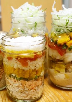 豆腐&根菜でわんこも一緒にジャ—サラダ♪-レシピのメイン写真