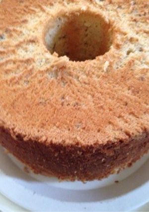 バナナシフォンケーキ 原点に立ち戻って-レシピのメイン写真