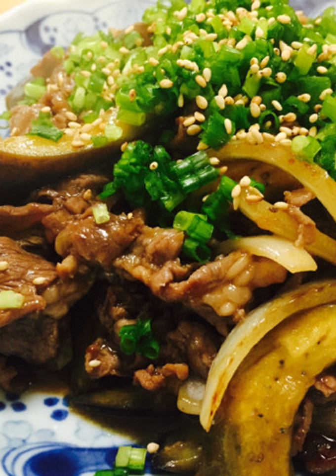 牛肉と茄子のオイスターソース炒め-レシピのメイン写真