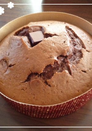 HMで簡単ダブルチョコレートケーキ-レシピのメイン写真