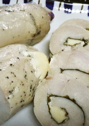 アレンジ★鶏ハム⇒【大葉チーズ鶏ハム】♪-レシピのメイン写真