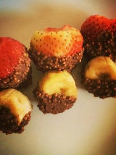 イチゴとバナナのチョコディップ-レシピのメイン写真