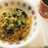 しらすと野沢菜のパスタ