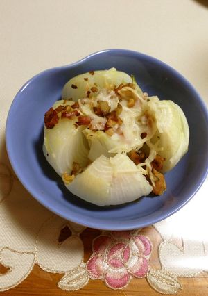 玉ねぎ丸焼き-レシピのメイン写真