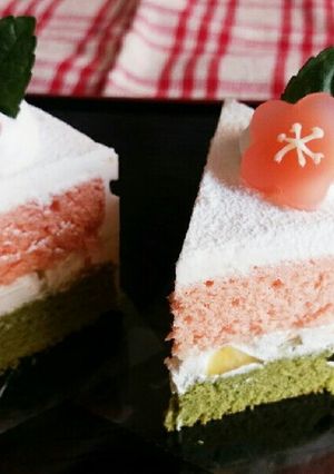 雛祭りのﾃﾞｻﾞｰﾄの飾りに♡花型-レシピのメイン写真