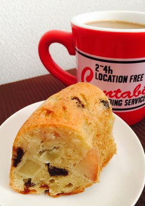 簡単塾おやつ☆アップルハニーケーキ-レシピのメイン写真