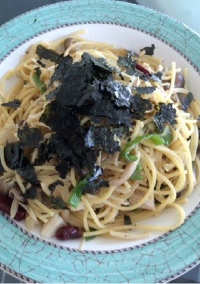 柚子胡椒が決め手❗️きのこの和風パスタ-レシピのメイン写真