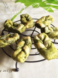 ホワイトデーに♡抹茶香るグリーンティパン-レシピのメイン写真