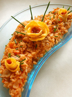薔薇のオムライス ~卵焼きの薔薇~-レシピのメイン写真