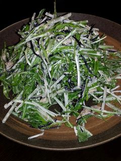 水菜とひじきのマヨサラダ★-レシピのメイン写真