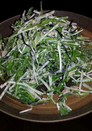 水菜とひじきのマヨサラダ★-レシピのメイン写真