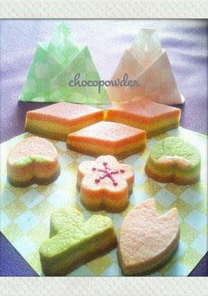 カラフルクッキー☆ひな祭り-レシピのメイン写真