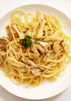 鶏肉とエリンギのペペロンチーノ-レシピのメイン写真