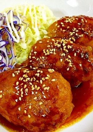我が家のハンバーグ-レシピのメイン写真