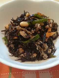 野菜もお肉も♪ひじきの煮物☆-レシピのメイン写真