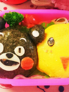 キャラ弁*くまもん-レシピのメイン写真